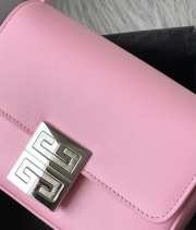 Givenchy 4G Bag Pink with Silver Hardware 17cm - 3