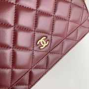 Chanel WOC Bag Wine Red 19cm - 2