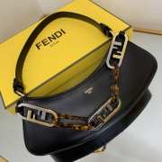 Fendi O'Lock Swing Shoulder Bag Black 32cm - 5