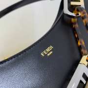 Fendi O'Lock Swing Shoulder Bag Black 32cm - 6