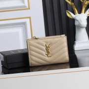 YSL Cassandre Zipped Bi-fold Wallet 001 - 1