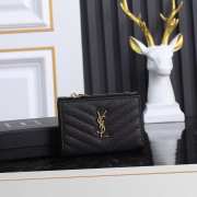 YSL Cassandre Zipped Bi-fold Wallet 002 - 1