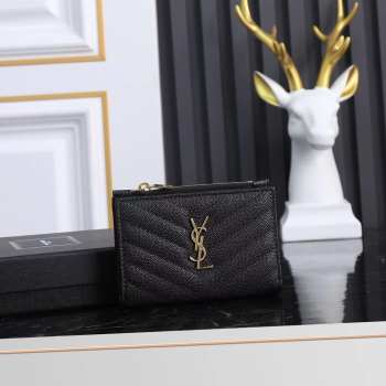 YSL Cassandre Zipped Bi-fold Wallet 002