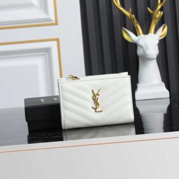 YSL Cassandre Zipped Bi-fold Wallet 003