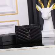 YSL Cassandre Zipped Bi-fold Wallet 004 - 1