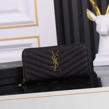 YSL Cassandre Zip Around Wallet 002