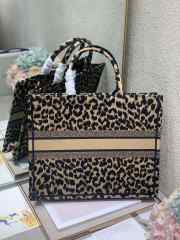 Dior Leopard Book Tote 41.5cm - 2