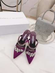 Manolo Blahnik Satin High Heels 003 - 5