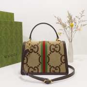 Gucci Ophidia Jumbo GG Small Top Handle Bag - 5