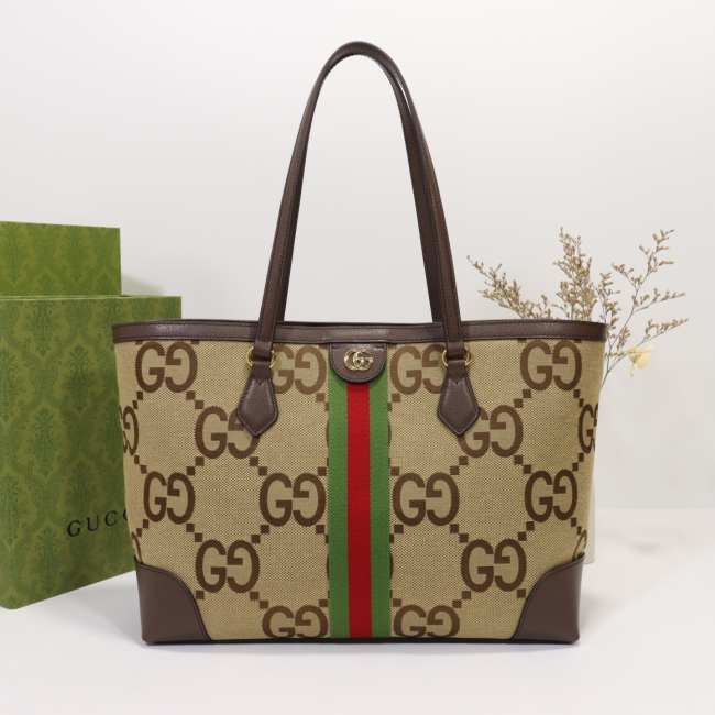 Gucci Ophidia Jumbo GG Medium Tote Bag - 1