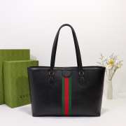 Gucci Ophidia Jumbo GG Medium Tote Bag Black 38cm - 5