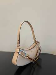 Fendi O'Lock Swing Shoulder Bag Light Pink 32cm - 4