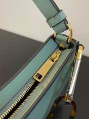 Fendi O'Lock Swing Shoulder Bag Blue 32cm 02 - 6