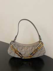 Fendi O'Lock Swing Shoulder Bag Light Beige 32cm 02 - 1