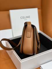 Celine Triomphe Bag Brown 22cm - 5