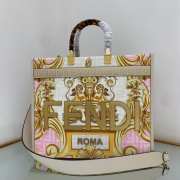 Fendi X Varsace Tote Bag White 35cm - 5