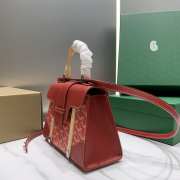 Goyard Saigon Mini Handbag Red 21cm - 3