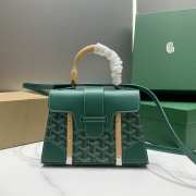 Goyard Saigon Mini Handbag Green 21cm - 1