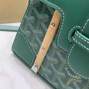 Goyard Saigon Mini Handbag Green 21cm - 3