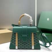 Goyard Saigon PM Handbag Green 28cm - 1