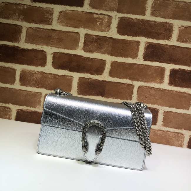 Gucci Dionysus Silver Shoulder Bag 25cm - 1