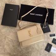 YSL Sunset Apricot Bag with Top Handle 25cm - 1