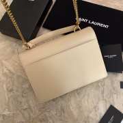 YSL Sunset Apricot Bag with Top Handle 25cm - 3