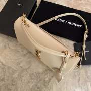 YSL Sunset Apricot Bag with Top Handle 25cm - 4