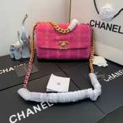 Chanel 19 Flap Rose Pink Bag 26cm - 1