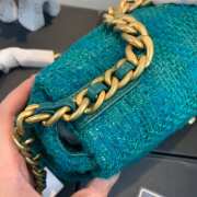 Chanel 19 Flap Cyan Bag 26cm - 3