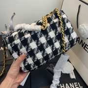 Chanel 19 Flap Black and White Bag 26cm - 5