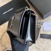 YSL Sunset Black Bag with Top Handle 19cm 002 - 5