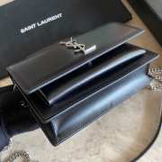 YSL Sunset Black Bag with Top Handle 19cm 002 - 3