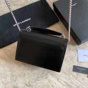 YSL Sunset Black Bag with Top Handle 19cm 002 - 2