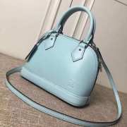 Louis Vuitton Alma BB Handbag Blue 25cm - 1