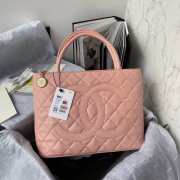 Chanel Pink Vintage Tote Bag 30cm - 1