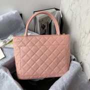 Chanel Pink Vintage Tote Bag 30cm - 4