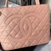 Chanel Pink Vintage Tote Bag 30cm - 3