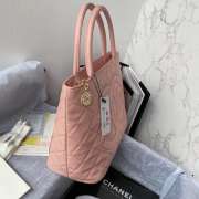 Chanel Pink Vintage Tote Bag 30cm - 2