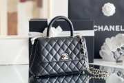 Chanel Coco Handle Bag 24cm Black - 3