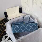 Chanel Flap Bag 25cm Blue - 4