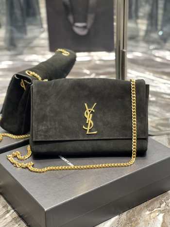 YSL Kate Medium Reversible YSL Monogram Crossbody Bag