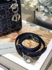 Dior Lady Mini Bag 17cm Blue - 5