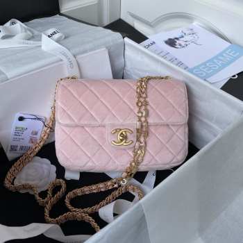 Chanel Flap Pink Bag 20cm