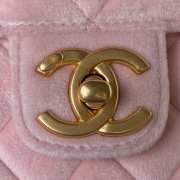 Chanel Flap Pink Bag 20cm - 4