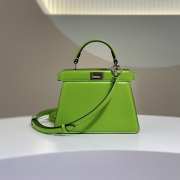 Fendi Peekaboo ISeeU Handbag Green 20cm - 1