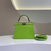 Fendi Peekaboo ISeeU Handbag Green 20cm - 2