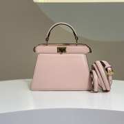 Fendi Peekaboo ISeeU Handbag Pink 20cm - 1