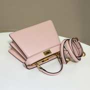 Fendi Peekaboo ISeeU Handbag Pink 20cm - 3