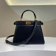 Fendi Peekaboo ISeeU Handbag Black 20cm - 5